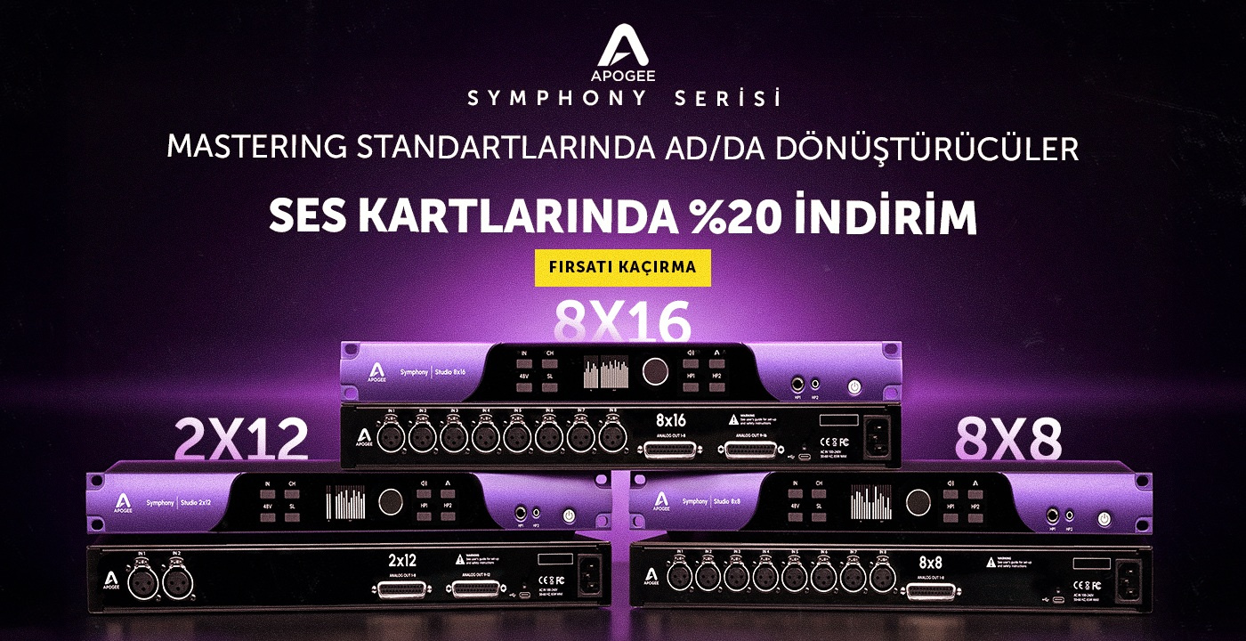 Apogee Ses Kartlarında Kaçmaz Fırsat!